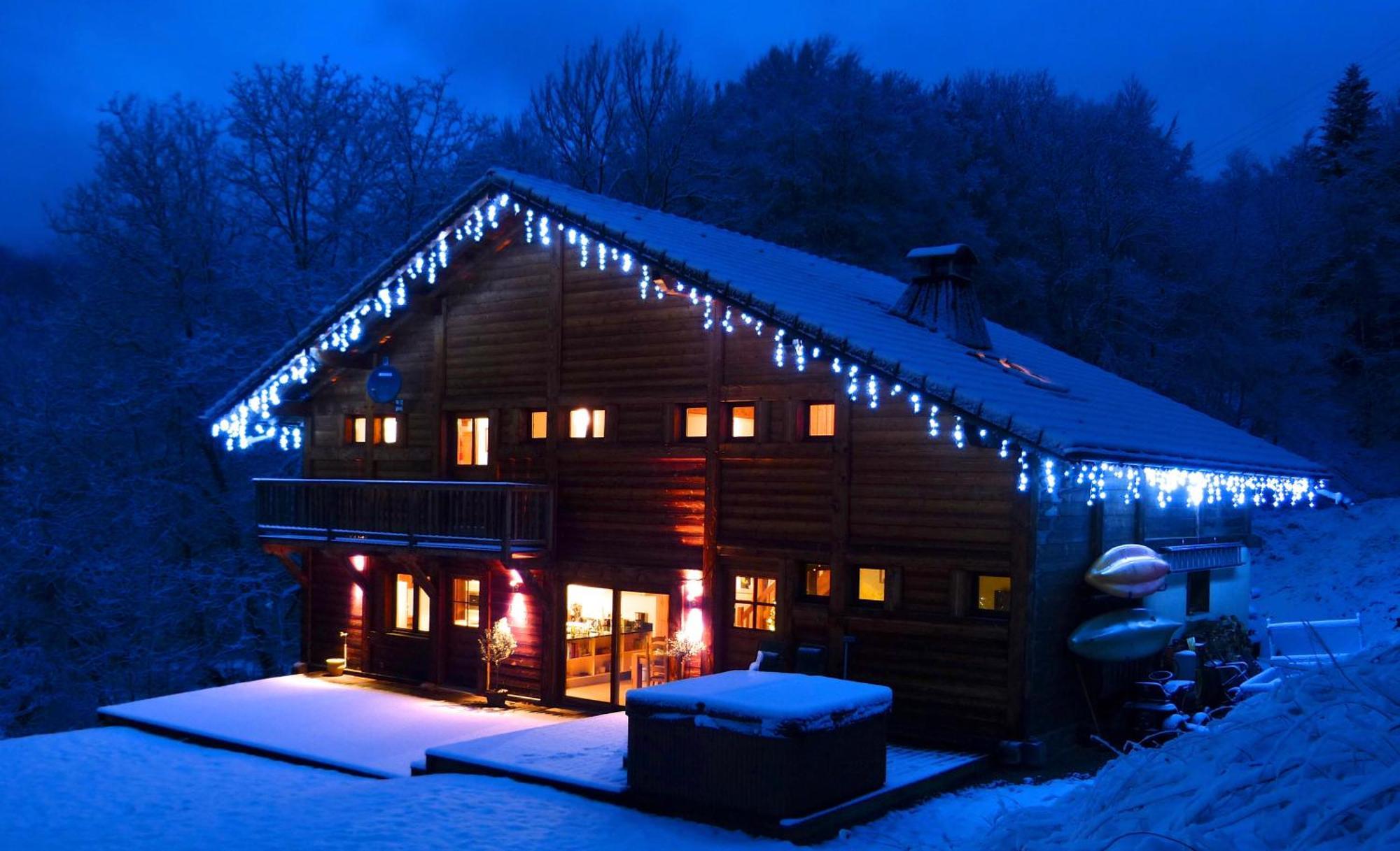 Châtillon-sur-Cluses Chalet Le Pery מראה חיצוני תמונה